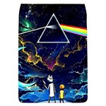 Trippy Kit Rick And Morty Galaxy Pink Floyd Removable Flap Cover (L) Front