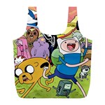 Adventure Time Finn  Jake Full Print Recycle Bag (L) Front