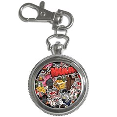 Stickerbomb Crazy Graffiti Graphite Monster Key Chain Watches by Bedest