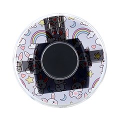 Seamless Pattern With Cute Rabbit Character On-the-go Memory Card Reader by Apen