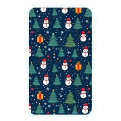 Snow Snowman Tree Christmas Tree Memory Card Reader (rectangular) by Ravend