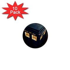 Tardis Bbc Doctor Who Dr Who 1  Mini Magnet (10 Pack)  by Cendanart