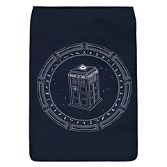 Doctor Who Bbc Tardis Removable Flap Cover (l) by Cendanart