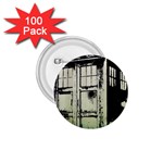 Doctor Who Tardis 1.75  Buttons (100 pack)  Front