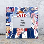 Independence Day United States Of America White Box Photo Frame 4  x 6  Front