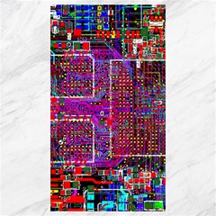 Technology Circuit Board Layout Pattern Canvas 40  X 72  by Ket1n9