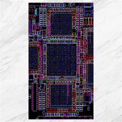 Cad Technology Circuit Board Layout Pattern Canvas 40  X 72  by Ket1n9