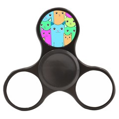 Cat Animals Cartoon Pattern Finger Spinner by Cendanart