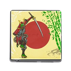 Meme Samurai Artwork Japaneses Memory Card Reader (square 5 Slot) by Cendanart