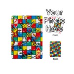 Snakes And Ladders Playing Cards 54 Designs (Mini) Front - Heart2