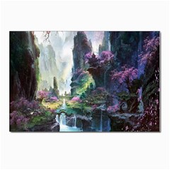 Fantastic World Fantasy Painting Postcards 5  X 7  (pkg Of 10) by Ket1n9
