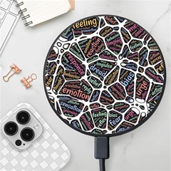 Mental Human Experience Mindset Wireless Fast Charger(black) by Paksenen