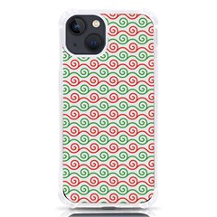 Spiral Geometry Pattern Iphone 13 Tpu Uv Print Case by Ndabl3x