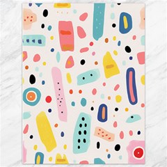Abstract Seamless Colorful Pattern Canvas 36  X 48  by Ndabl3x