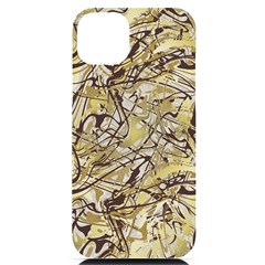 Marble Texture Pattern Seamless Iphone 14 Plus Black Uv Print Case by Ndabl3x