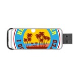 Vaccination Summer Portable USB Flash (Two Sides) Back