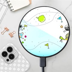 Astronaut Spaceship Wireless Fast Charger(black) by Bedest