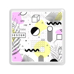 Graphic Design Geometric Background Memory Card Reader (square) by Bedest