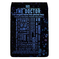 Doctor Who Tardis Removable Flap Cover (l) by Cendanart