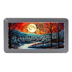Winter Wonderland Landscape Nature Memory Card Reader (mini) by Bedest
