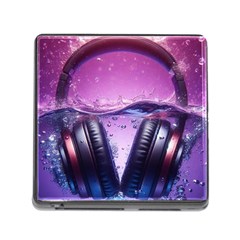 Headphones Sound Audio Music Radio Memory Card Reader (square 5 Slot) by Hannah976