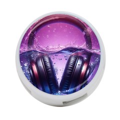Headphones Sound Audio Music Radio 4-port Usb Hub (one Side) by Hannah976