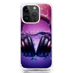 Headphones Sound Audio Music Radio Iphone 14 Pro Tpu Uv Print Case by Hannah976