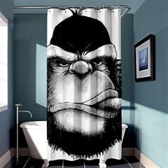 Png Huod Shower Curtain 36  X 72  (stall)  by saad11