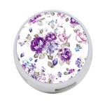 Flower-floral-design-paper-pattern-purple-watercolor-flowers-vector-material-90d2d381fc90ea7e9bf8355 4-Port USB Hub (Two Sides) Front