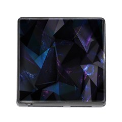 Abstract, Black, Purple, Memory Card Reader (square 5 Slot) by nateshop