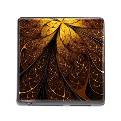 Gold, Golden Background Memory Card Reader (square 5 Slot) by nateshop