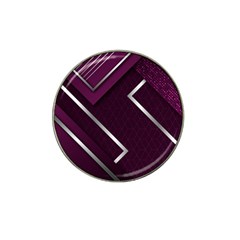 Purple Abstract Background, Luxury Purple Background Hat Clip Ball Marker by nateshop