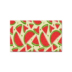 Cute Watermelon Seamless Pattern Sticker Rectangular (10 Pack) by Grandong