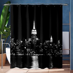 Photography Of Buildings New York City  Nyc Skyline Shower Curtain 60  X 72  (medium)  by Cemarart