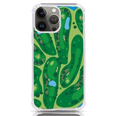Golf Course Par Golf Course Green Iphone 13 Pro Max Tpu Uv Print Case by Cemarart