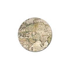 Tartaria Empire Vintage Map Golf Ball Marker (4 Pack) by Grandong