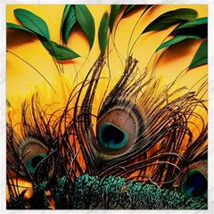 City Light Sky Landmark Painting Canvas 16  X 16  by Cemarart