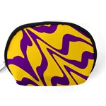 Waves Pattern Lines Wiggly Accessory Pouch (Medium) Back