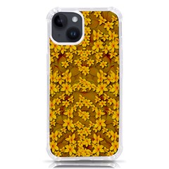 Blooming Flowers Of Lotus Paradise Iphone 14 Tpu Uv Print Case by pepitasart