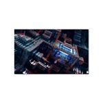 Fractal Cube 3d Art Nightmare Abstract Sticker Rectangular (10 pack) Front