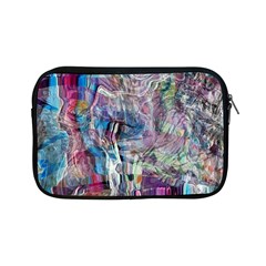 Layered Waves Apple Ipad Mini Zipper Cases by kaleidomarblingart