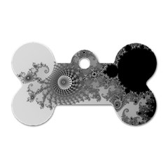 Apple Males Almond Bread Abstract Mathematics Dog Tag Bone (one Side) by Apen