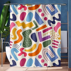Abstract Pattern Background Shower Curtain 60  X 72  (medium)  by Maspions