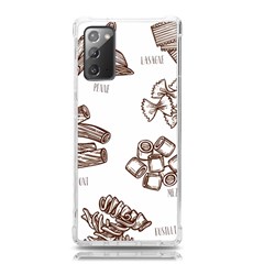 Pasta Mie Spageti Rigatoni Lasagna Samsung Galaxy Note 20 Tpu Uv Case by Askadina