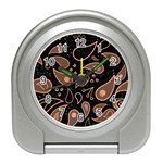Background Beautiful Decorative Wallpaper Decor Backdrop Digital Graphic Design Trends Unique Style Travel Alarm Clock Front