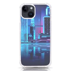 Digital Art Artwork Illustration Vector Buiding City Iphone 14 Tpu Uv Print Case by Maspions