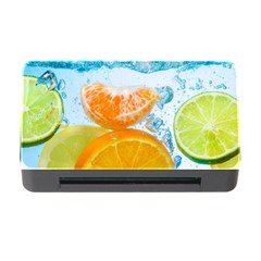 Fruits, Fruit, Lemon, Lime, Mandarin, Water, Orange Memory Card Reader With Cf by nateshop