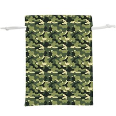 Camouflage Pattern Lightweight Drawstring Pouch (xl) by goljakoff