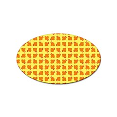 Pattern Shorts Watermelon Design Sticker Oval (100 Pack) by Maspions