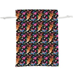 Beautiful Pattern Lightweight Drawstring Pouch (xl) by Sparkle